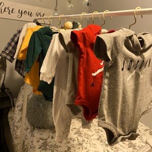 Infant Boy 0-3 months Lot - 8 pieces